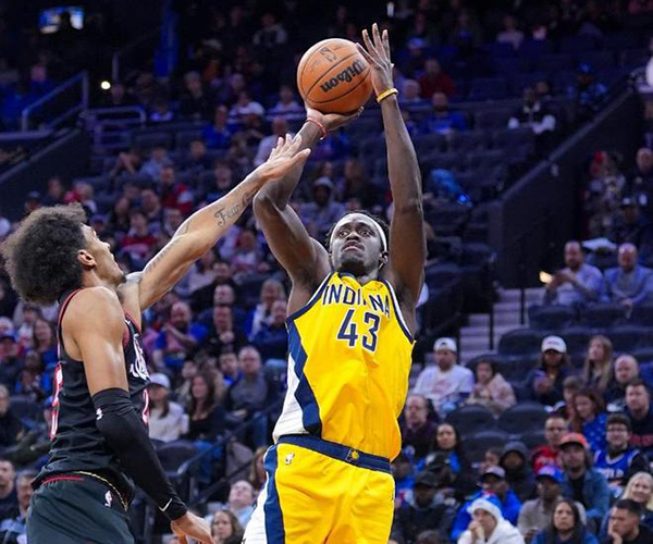 磨合见成效！76人115-105击败<a href=/halkan/lanqiuzhibo/pacers/ target=_blank class=infotextkey>步行者</a> 恩比德39分率队复仇