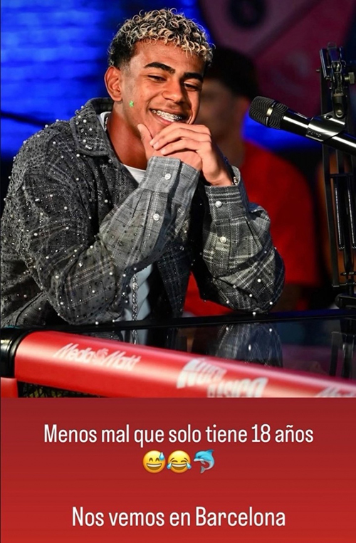 亚马尔父亲发声：还好他才18岁，<a href=/halkan/zuqiuzhibo/barcelona/ target=_blank class=infotextkey>巴萨</a>再见！