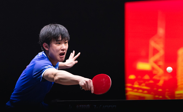 七局鏖战!张本智和4-3再胜林诗栋 晋级WTT总决赛男单决赛